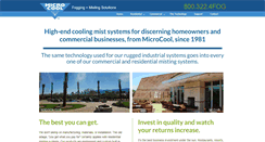 Desktop Screenshot of microcoolmisting.com