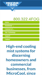 Mobile Screenshot of microcoolmisting.com